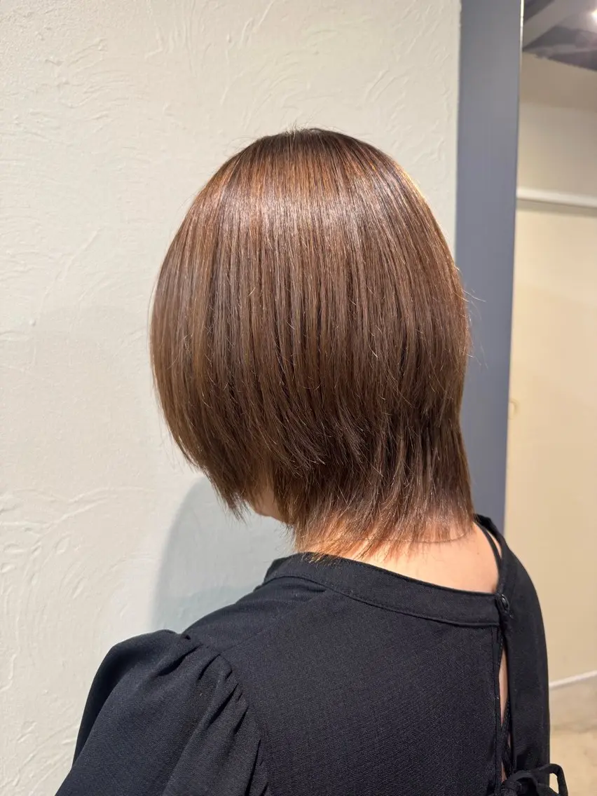 ショート 縮毛矯正 相馬 静香のヘアスタイル