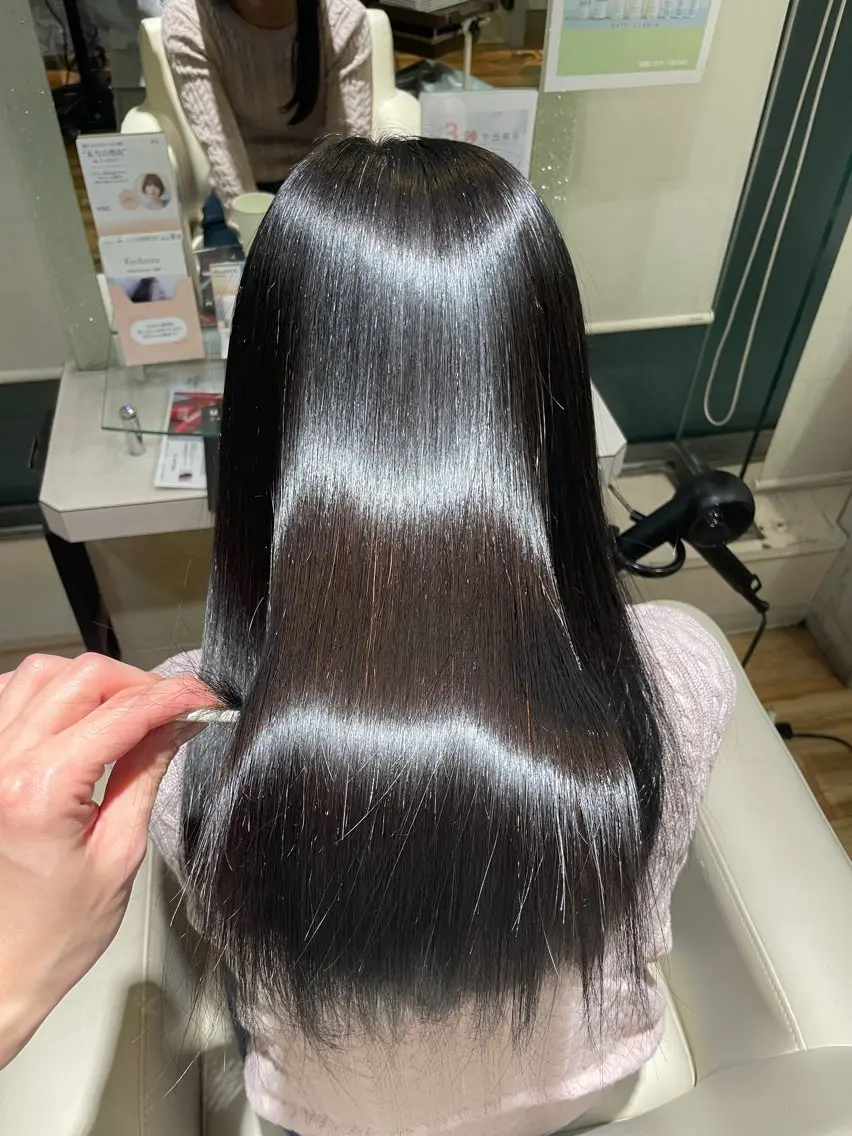 ロング 髪質改善 阿部 祥大のヘアスタイル