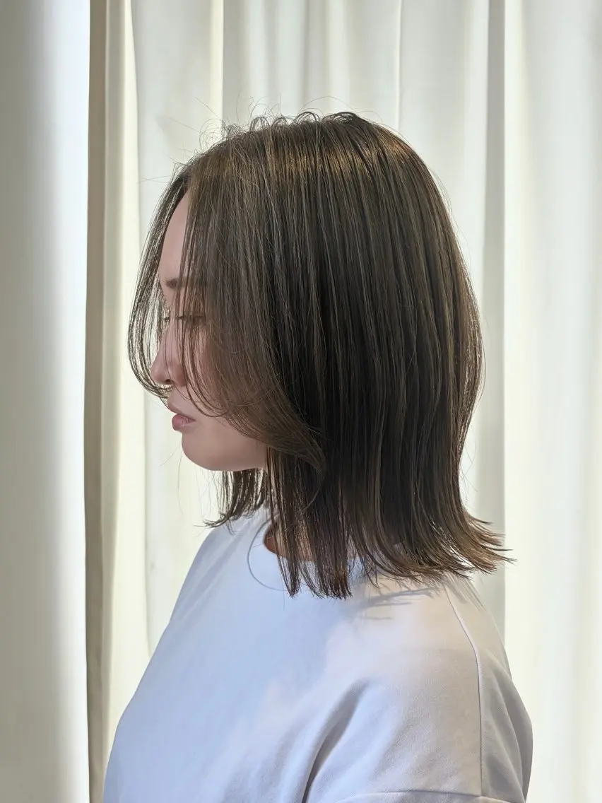 ショート カラー ブリーチ ダブルカラー ブリーチなしカラー カット ヘアカラー SANA /レイヤー/ショートのヘアスタイル
