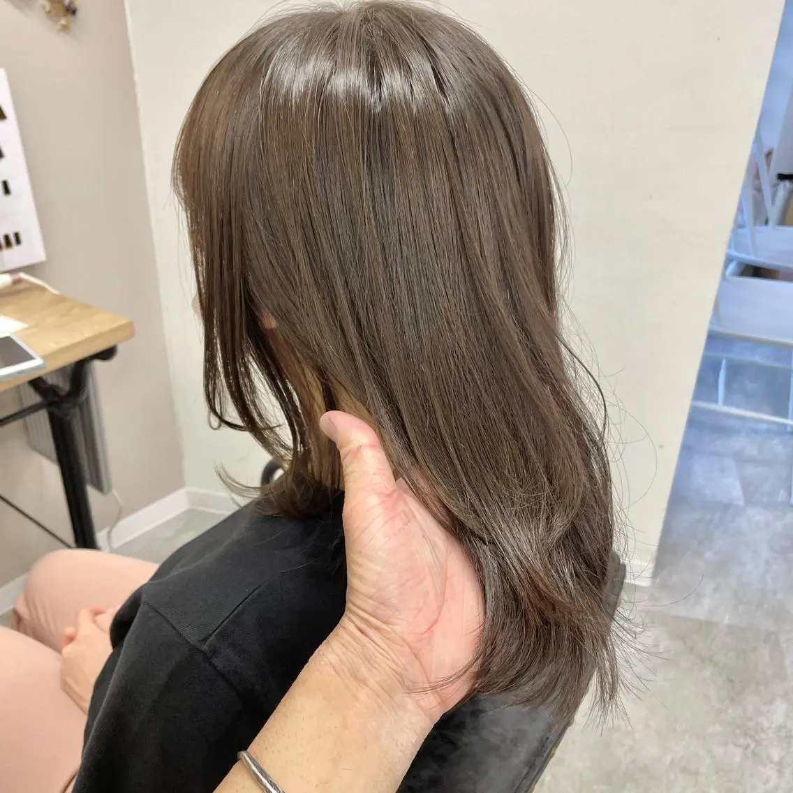 ショート カラー ブリーチなし透明感 🍀梅田・増田のヘアスタイル