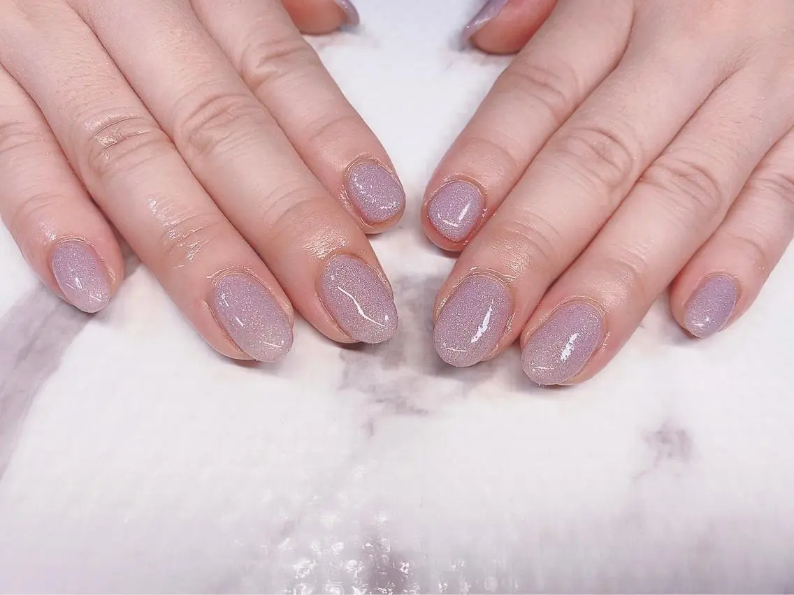 ネイル フットネイル グリーン オフィスネイル ワンカラーネイル 春ネイル Lily Blancheのその他イメージ