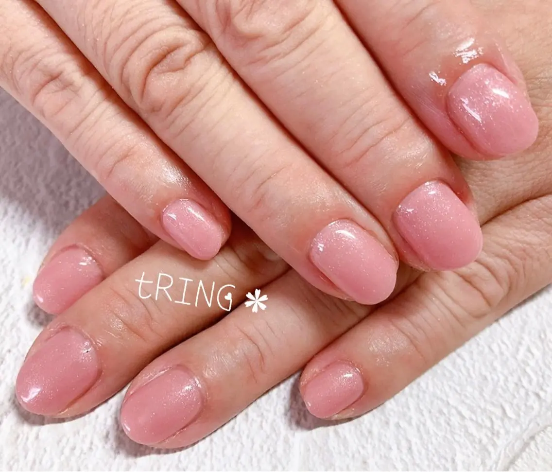 ネイル ハンドネイル tRING＊ しいの木台のネイルデザイン