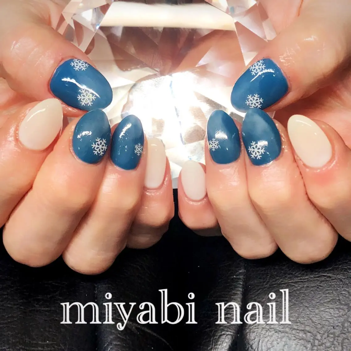 ハンドネイル miyabi nail 桂川駅近くのネイルデザイン