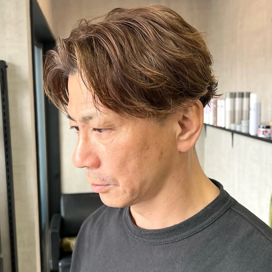 カラー パーマ メンズ カット パーマ 💡似合わせのプロ 💡takutoのヘアスタイル
