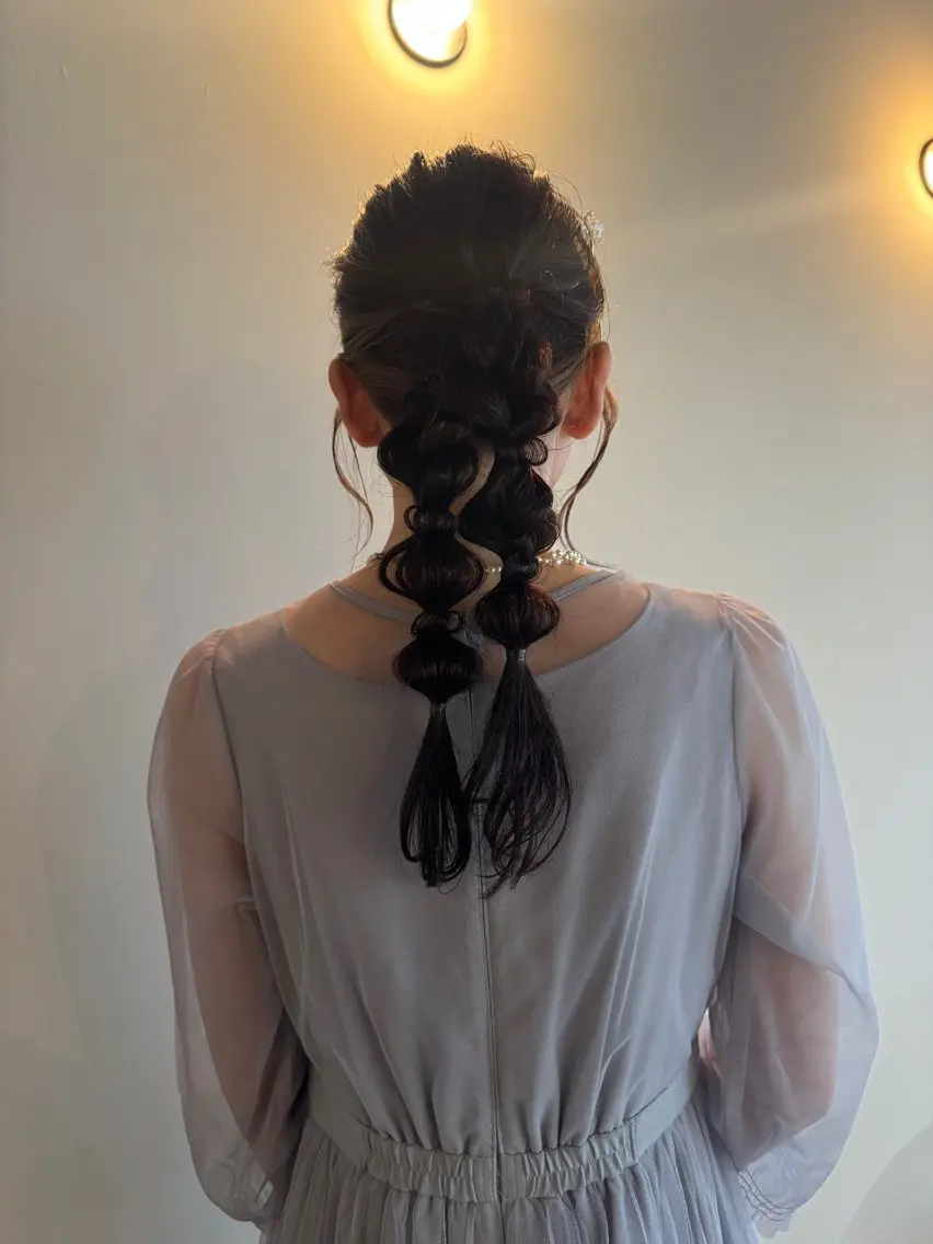 ロング ヘアアレンジ 森田 鴻之介のヘアスタイル