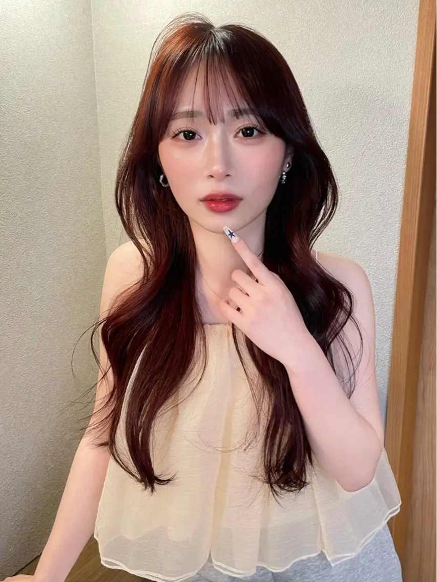 ロング 髙杉 心のヘアスタイル