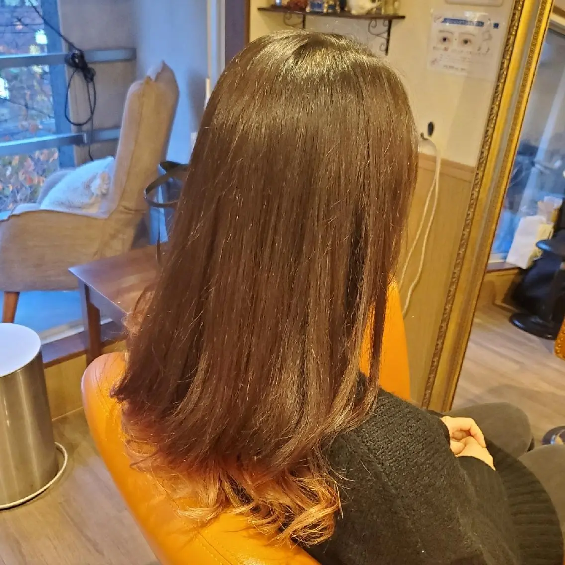 ロング カラー アディクシーカラー ブリーチ イルミナカラー 外国人風カラー トリートメント カット ヘアカラー トリートメント spa hair ark 富井直美のヘアスタイル