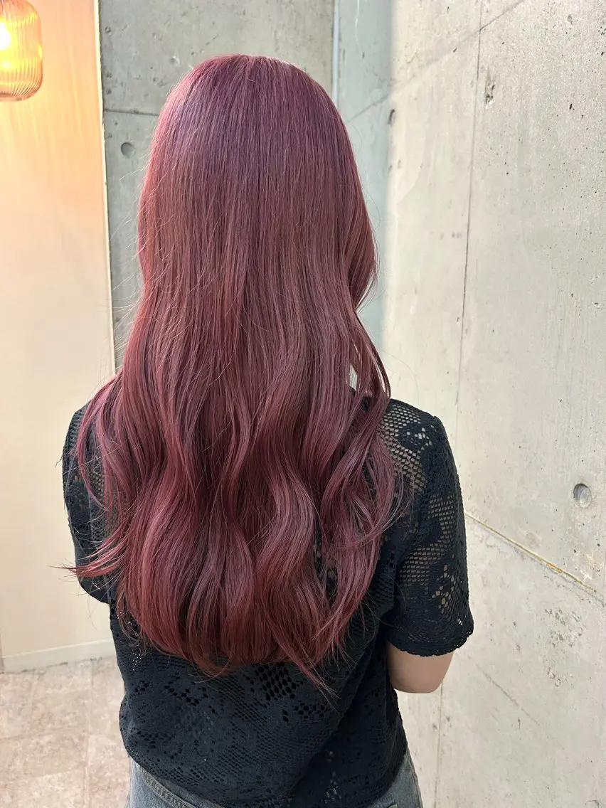 カラー ラベンダーカラー ラベンダーピンク ピンクカラー ヘアカラー [lani ] konatsuのヘアスタイル