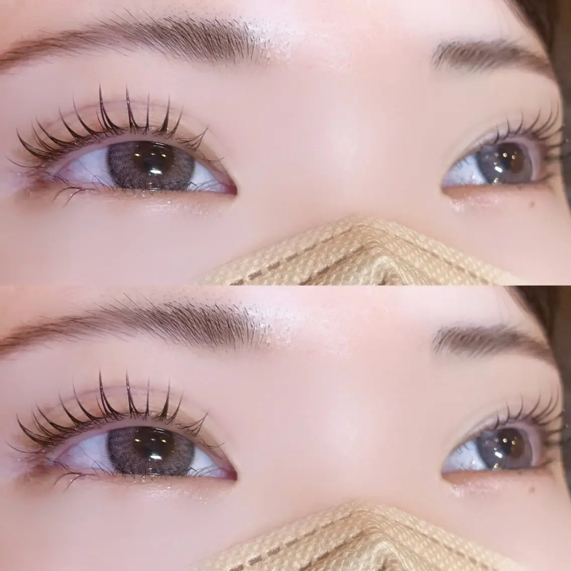 マツエク・マツパ 一重×まつ毛パーマ Eye ELSA lash🤍東のマツエク・マツパデザイン