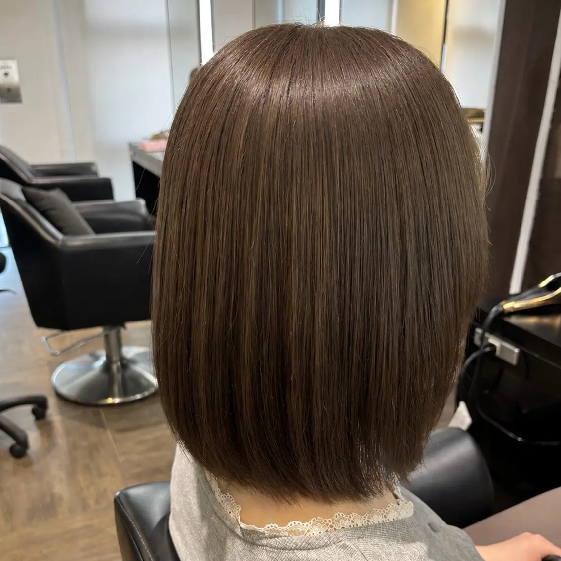 カラー ブラウンカラー オリーブブラウン ヘアカラー Riina🎀 カラーモデル募集中のヘアスタイル