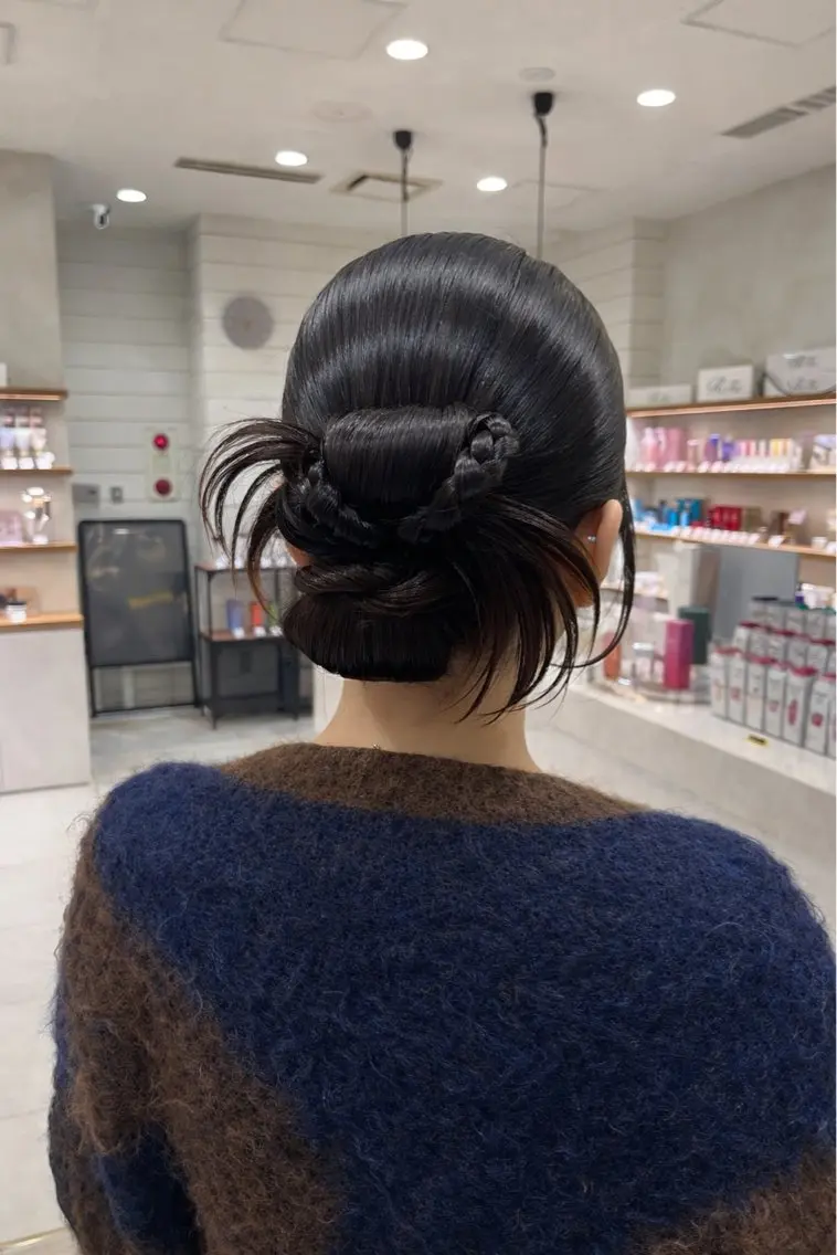 ヘアアレンジ Miwa🦋渋谷/ 透明感カラー/セットのヘアスタイル