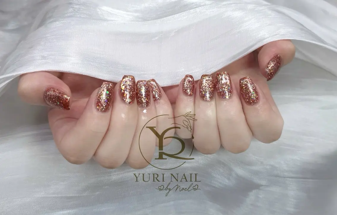 ネイル チークネイル フットネイル フレンチネイル グラデーション キラキラネイル ハンドネイル フットネイル YURI Nail Funabashiのネイルデザイン