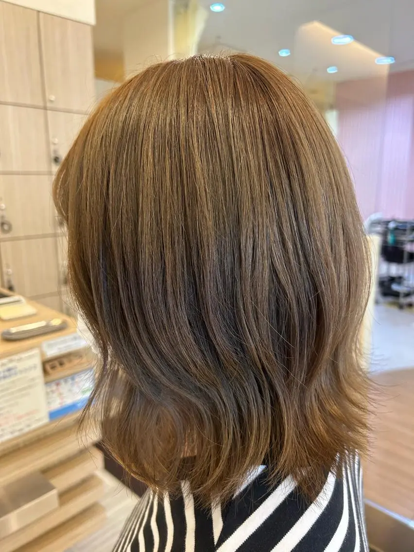 💛前髪カット+カラー+ケアブリーチ+カクテルTr💛¥21560円→¥13200円〜の写真