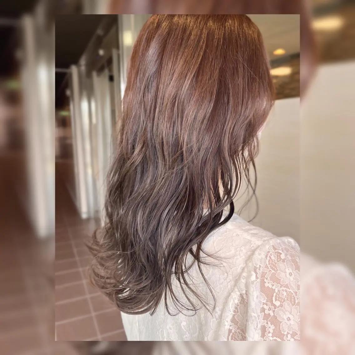 セミロング 【女性限定】 👑hanaのヘアスタイル