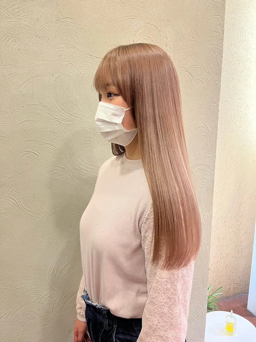 ロング カラー 🩵似合わせカット SEIRA🩵のヘアスタイル