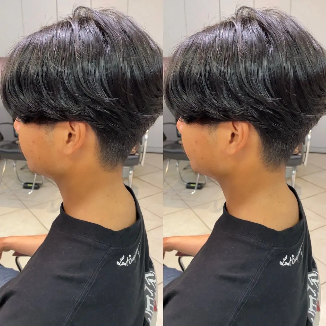 【men's】⭐︎デザインカット+カルマパーマ《ピンパーマ》の写真