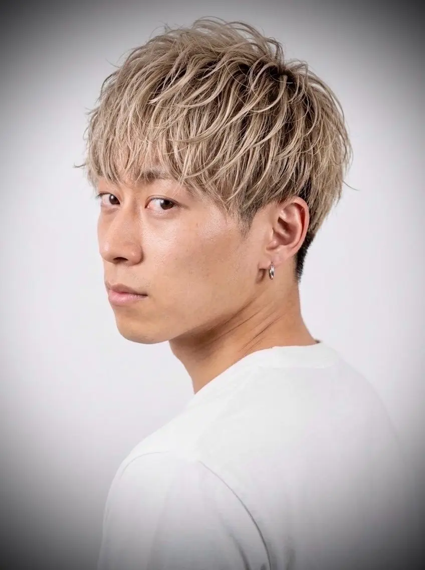 ショート メンズ カット ひらお あおとのヘアスタイル