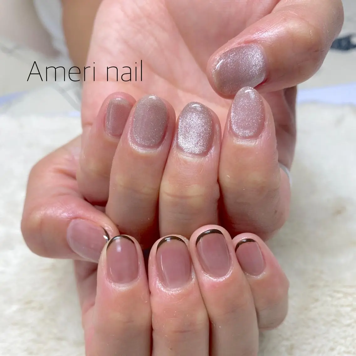 ネイル ハンドネイル Ameri nail /UKIのネイルデザイン