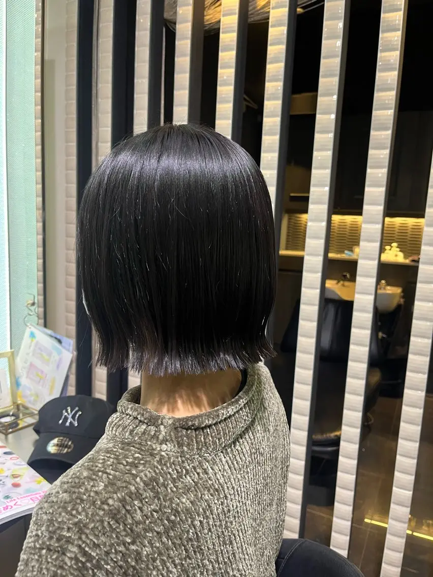 ショート ボブ 都築 明日香のヘアスタイル