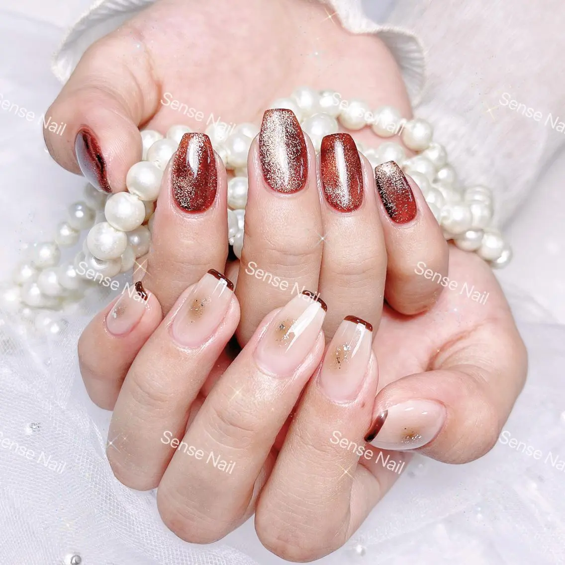 ネイル ハンドネイル ハンドケア 🎀Sense Nail渋谷店🎀のネイルデザイン