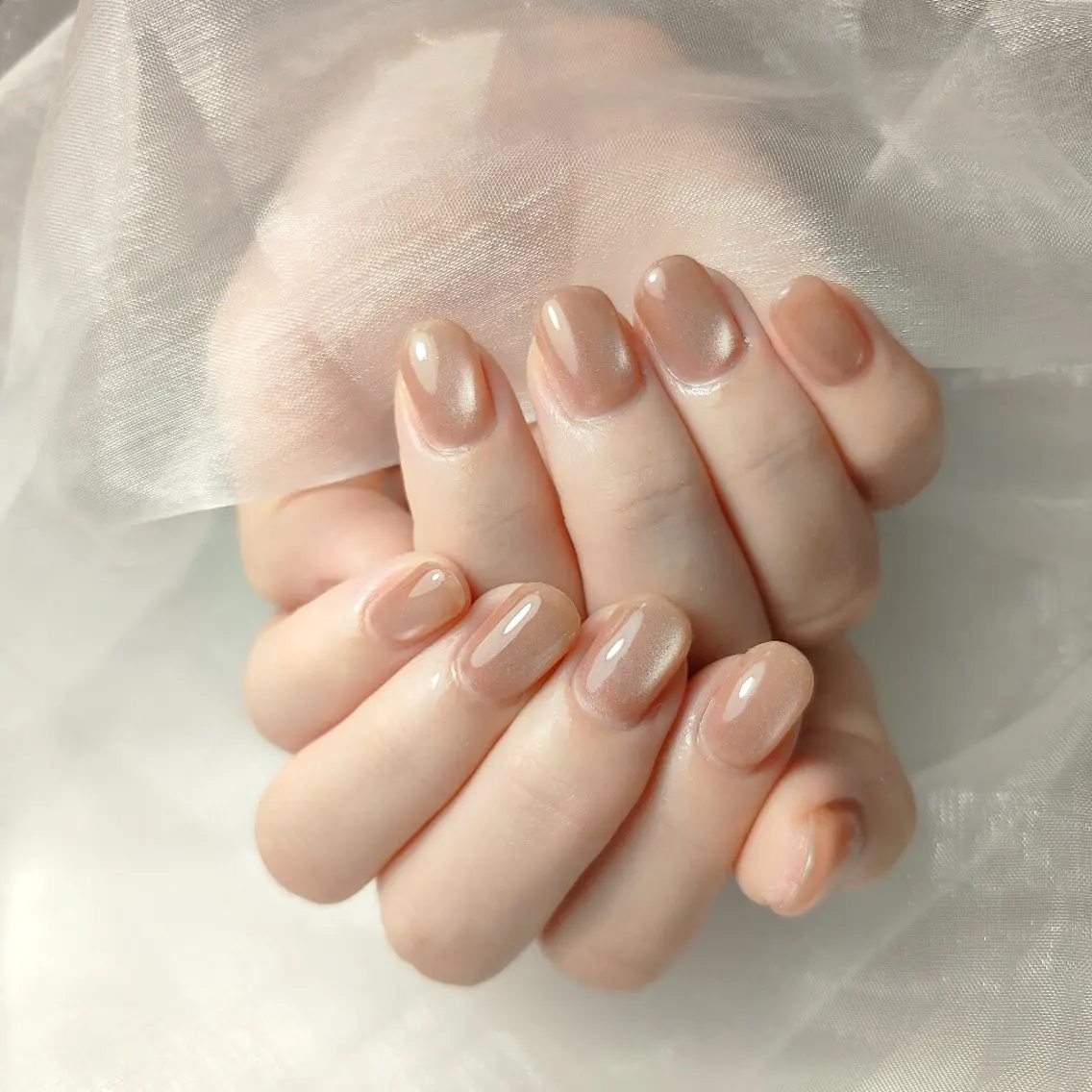 ネイル マグネットネイル ハンドネイル yuru calon nailのネイルデザイン