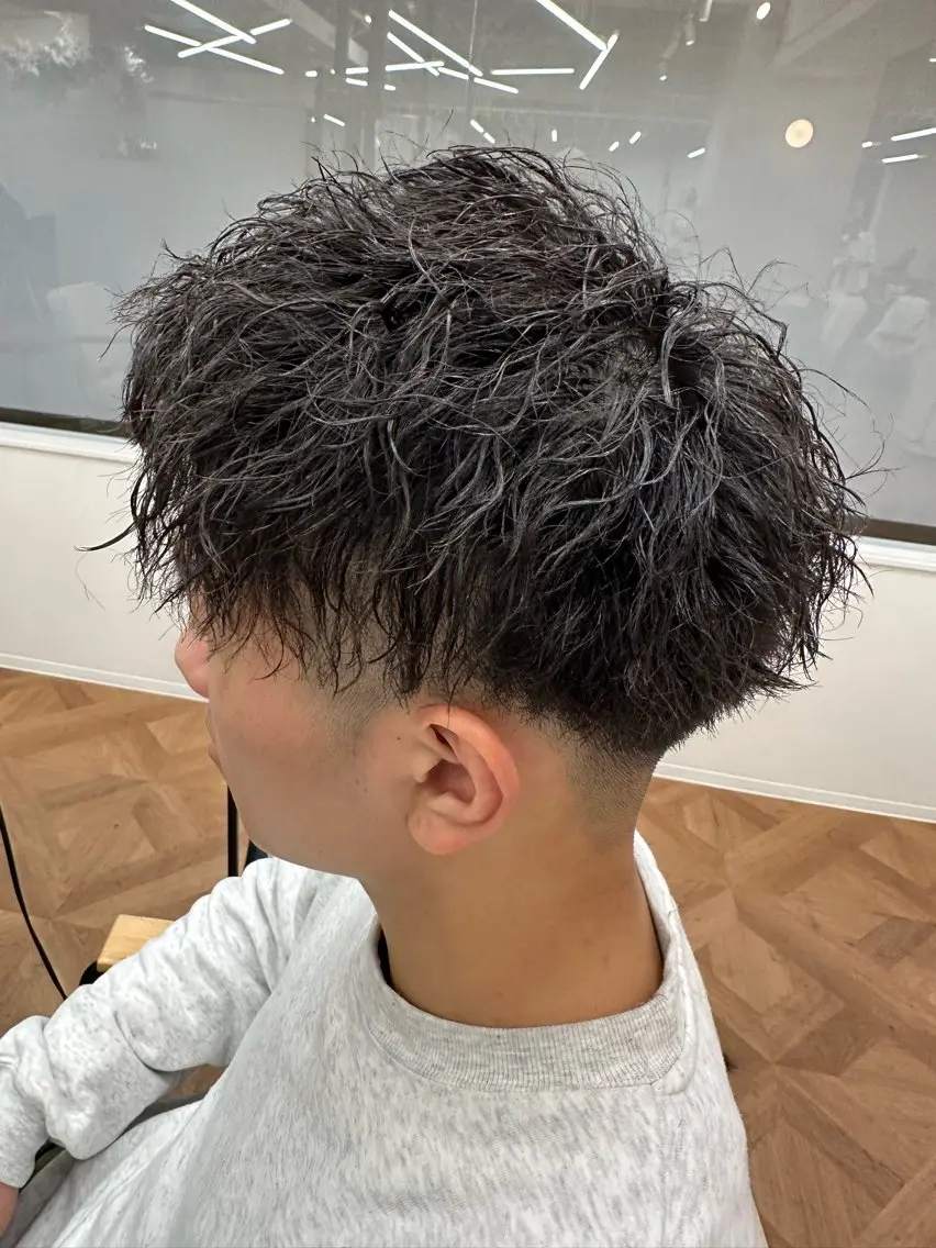 パーマ メンズ 【メンズ特化美容師】 山﨑　凌のヘアスタイル