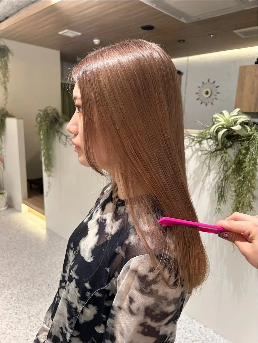 ロング ヘアカラー hair&eye🎀 /momoKaのヘアスタイル