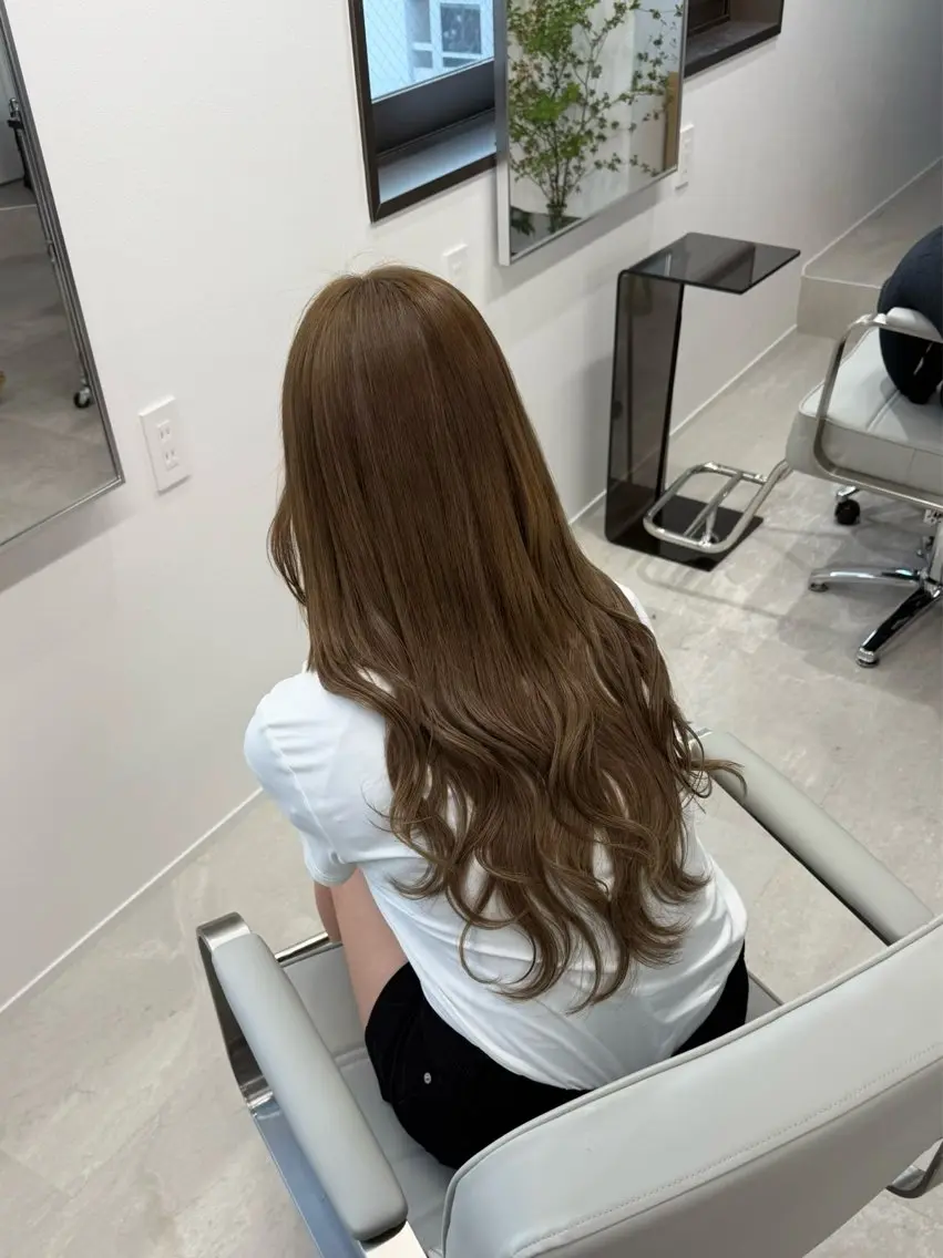 🌙5月限定ケアブリーチオンカラー+Xトリートメント🌙🩵の写真