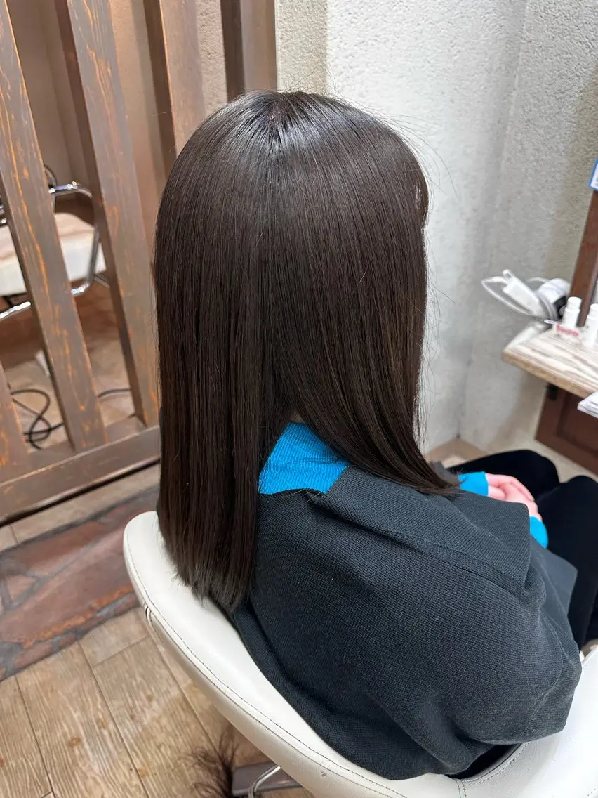 ロング カット トリートメント 阿部 美咲のヘアスタイル