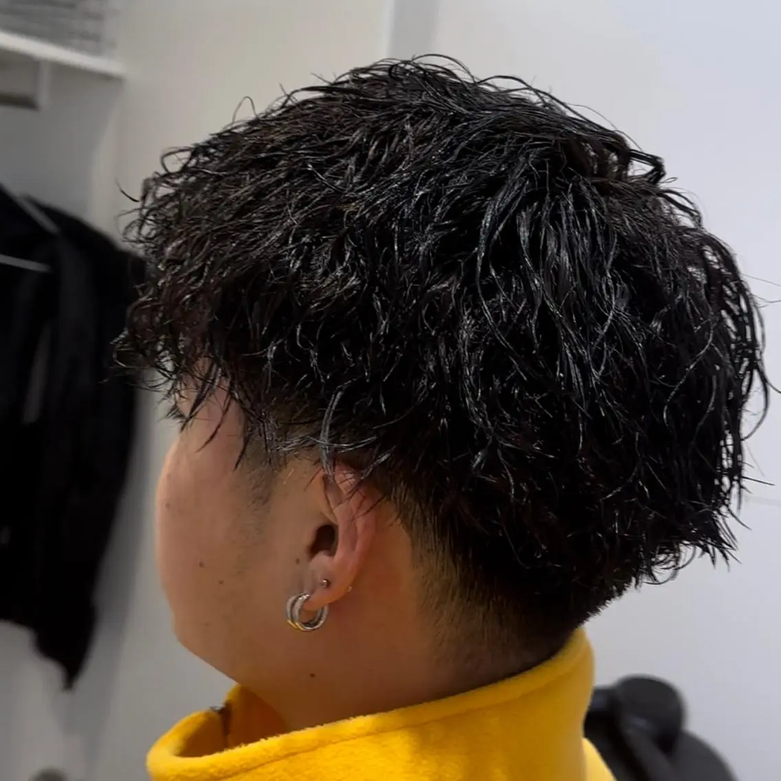 ショート ツイストパーマ 北村 勇樹のヘアスタイル
