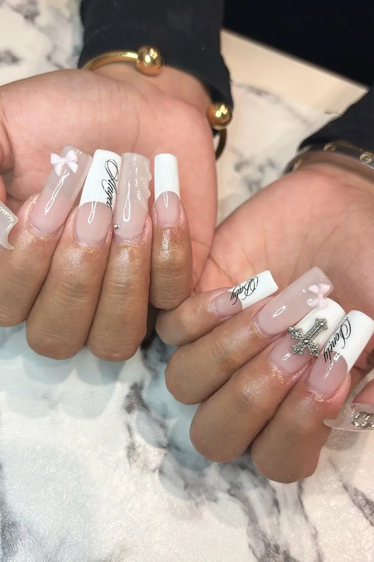 ネイル スカルプネイル スクエアネイル OTANI AYANOのネイルデザイン