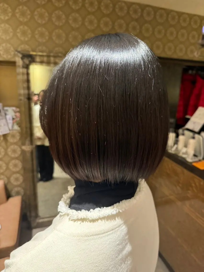 ショート カット トリートメント 花木 志穂のヘアスタイル
