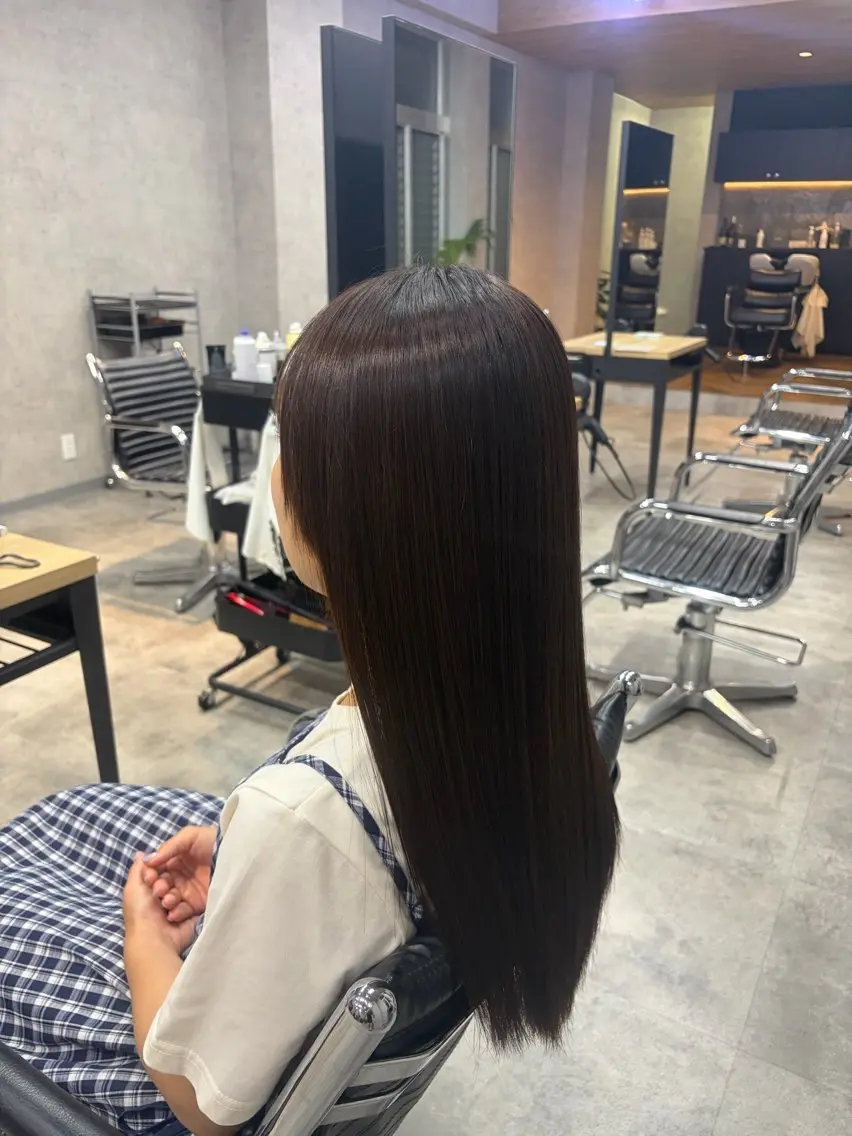 ロング カラー ヘアカラー トリートメント 【SAKURA】 あゆな🎀のヘアスタイル