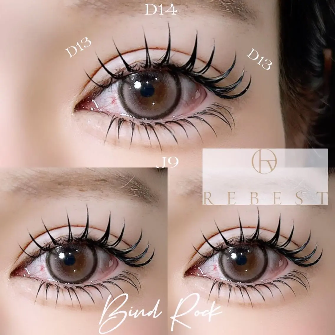 マツエク・マツパ REBEST🤍 Eyelashのマツエク・マツパデザイン