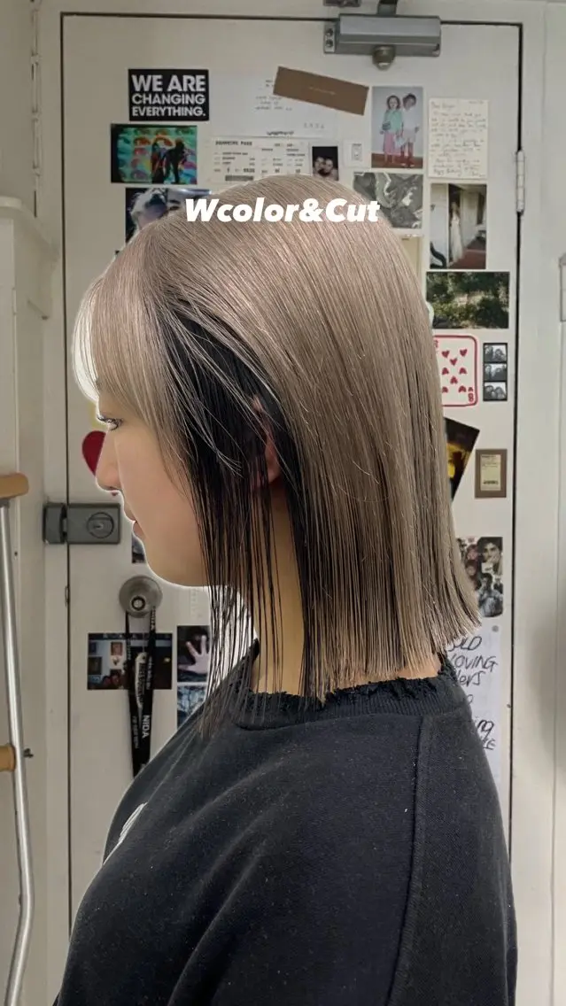 ミディアム カラー JUURI- Shionのヘアスタイル