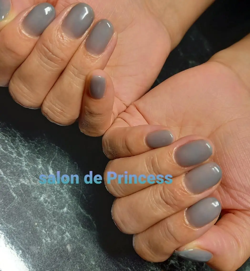 ネイル ブルー salon de  Princessのネイルデザイン