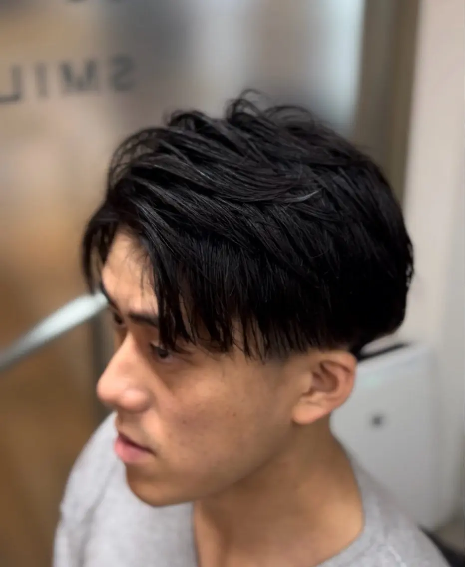 ミディアム メンズ FRISEUR/山本 美芽のヘアスタイル