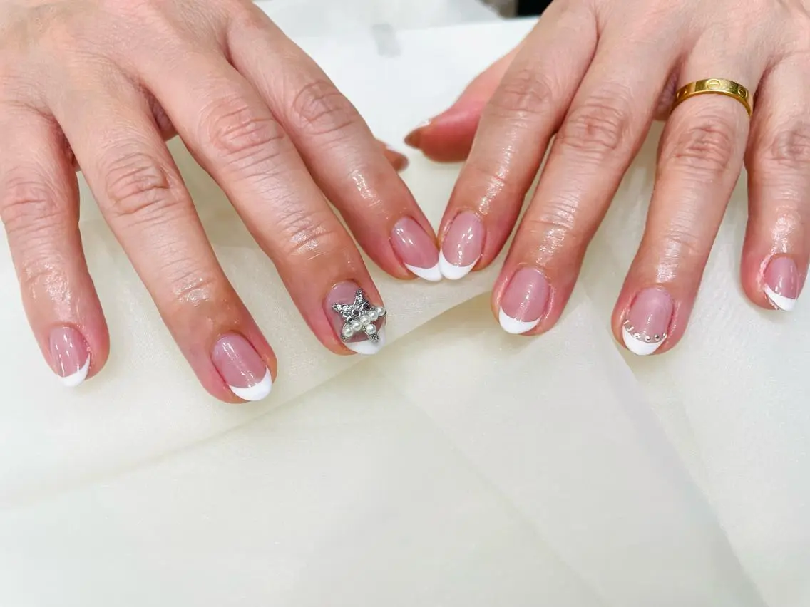 ネイル フレンチネイル salon te.のネイルデザイン