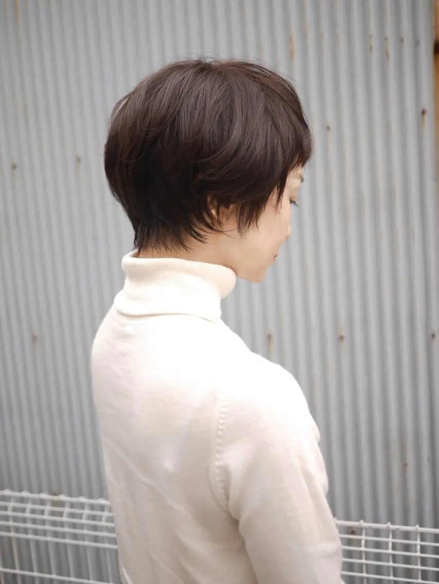 【ショート】カット＋フルカラー＋ケラチントリートメントの写真