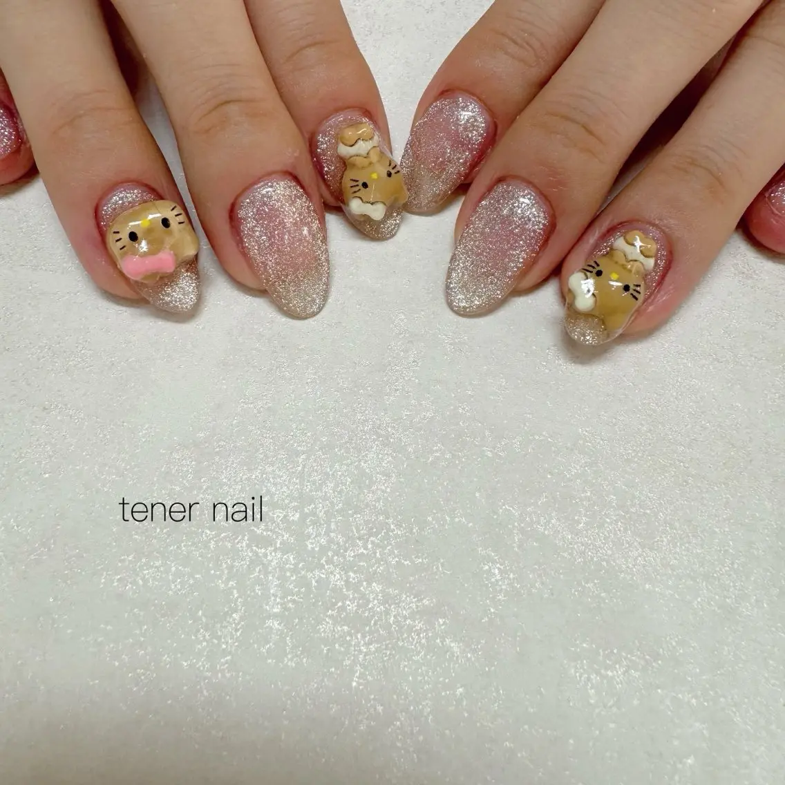 ネイル マグネットネイル ハンドネイル テネルネイル tener nailのネイルデザイン