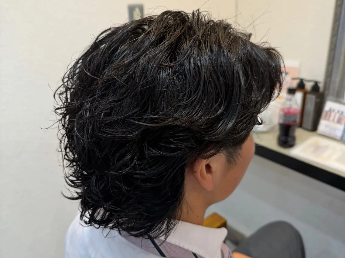 メンズ カット パーマ メンズ指名多数 ✂︎松本明日翔のヘアスタイル