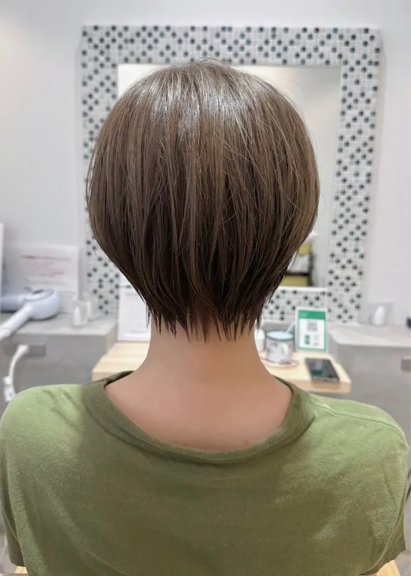 ショート 髪質改善・ クロスパーマ◎倉澤のヘアスタイル