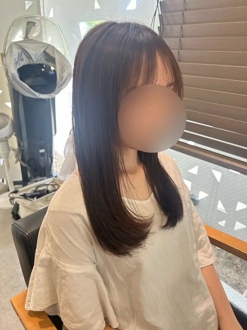 セミロング 江川 輝星のヘアスタイル