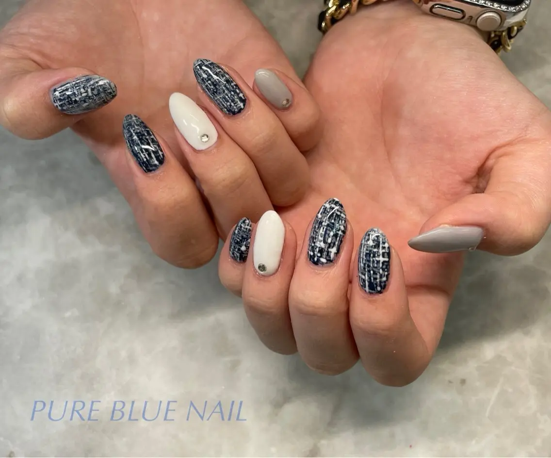 ネイル PURE BLUE NAILのネイルデザイン