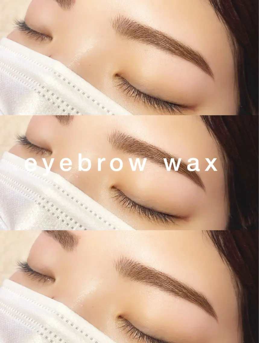 ハリウッドブロウリフト【眉毛ラッシュリフト】🌿🌿wax付き！の写真