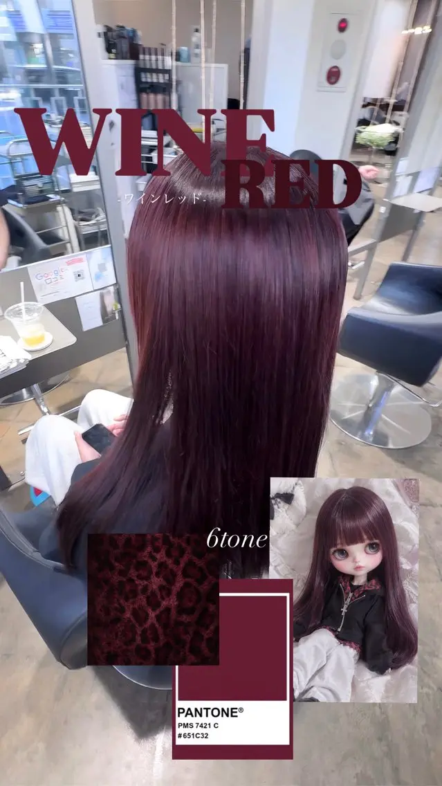 ロング カラー ブリーチ ブリーチなしカラー ヘアカラー 森下 藍早のヘアスタイル
