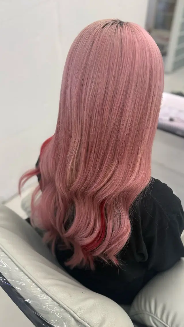 ロング エクステ 大古 楓のヘアスタイル