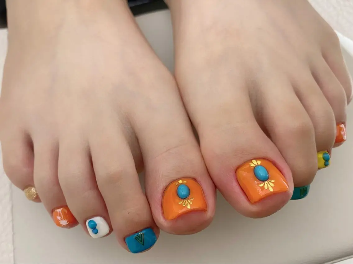 ネイル フットネイル u sのネイルデザイン
