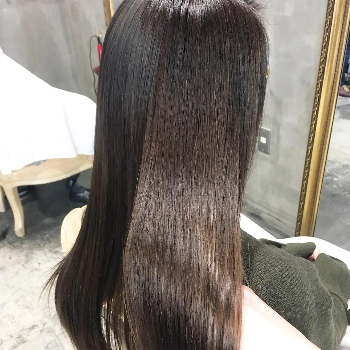 【うるツヤ✨ヘアケア】カット+ダメージケアカラー+イーラル トリートメントの写真