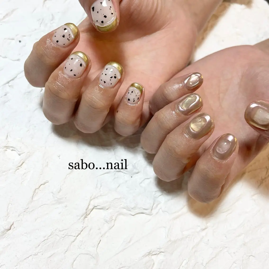 ネイル ハンドネイル sabo... nailのネイルデザイン